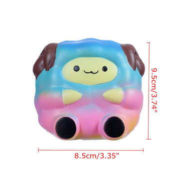 Jumbo Sheep Squishy Cute Galaxy Rainbow Soft Alpaca Slow Rising Scented Toy Gift