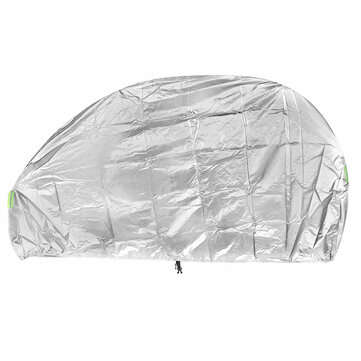 200-295cm Motorcycle Rain Cover Protector Motorbike Scooter Bike Wa... (SIZE: M | COLOR: SILVERGRAY)