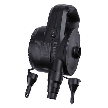 LIUMY Electric Air Pump Potable Inflatable With 3 nozzles Rechargeable For Mattress Swimming Pool