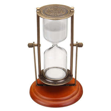 15 Minutes Rolating Hourglass Sandglass Sand Clock Timer Table Home Decoration Desktop Ornament