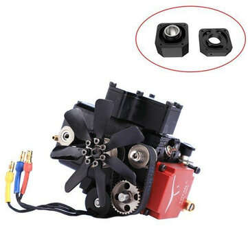 Toyan FS-S100WA 4 Stroke RC Engine Water Cooled Four Stroke Methanol Engine Kit for RC Car Boat Plan