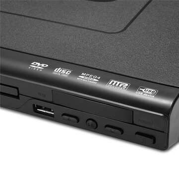110V-240V USB Portable Multiple Playback DVD Player ADH DVD CD SVCD VCD Disc Player with Remote Cont