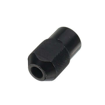 6Pcs 1-3.2mm Brass Drill Collet Chuck with M8x0.75mm Black Nut Rotary Tool Accessories