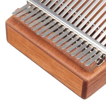 17 Keys Kalimbas African Solid Mahogany Wood Thumb Piano Finger Percussion Musical Gifts