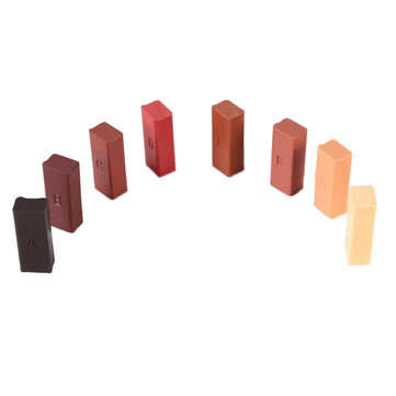 16pcs Laminate Floor Repair Kit Chips Scratches Mending Tool Wax System Wood Floor Gap Repair Kit