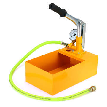2.5MPa 25KG Water Pressure Tester PumpTank Manual Hydraulic Oil Test Tools Set