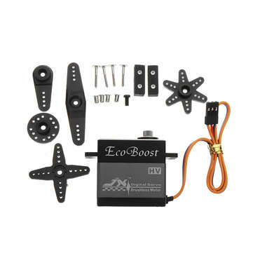 JX Ecoboost BLS6534HV 33KG Large Torque 180 CNC Digital Brushless Servo for RC Models