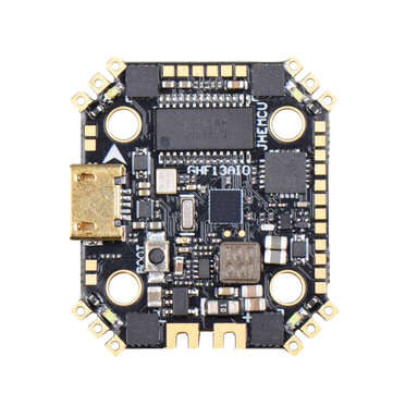 16x16mm JHEMCU GHF13 AIO F4 OSD Flight Controller Built-in 13A Blheli_S 2-4S 4 In 1 Brushless ESC fo