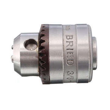 Electric Drill Chuck Capacity 0.6-6mm Thread 3/8-24UNF 1/4"Hex Shank Power Tools