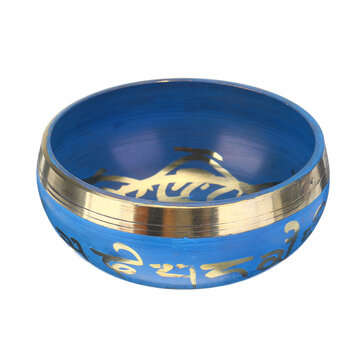 9.5cm Buddhism Tibetan Meditation Yoga Singing Bowl Mallet Nepal Chakra Healing