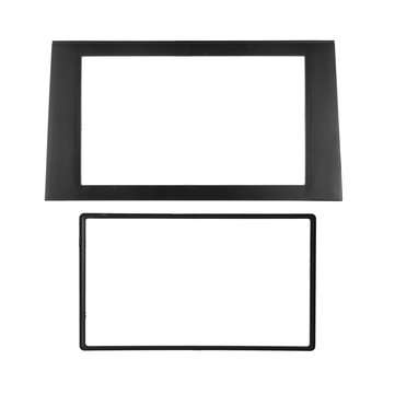 2 DIN Car Stereo Radio Fascia Panel Plate Frame Adaptor CD Trim Dash Mount Kit For 2002-2008 Audi A4