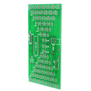 DIY Electronic Hourglass Kit Interesting Learning Kit MCU DIY LED Flash Kit Spare Parts