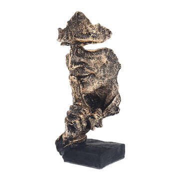 16.5cm Modern Resin Figure Statue Abstract Sculpture Craft Art Home Ornament (TYPE: 1)