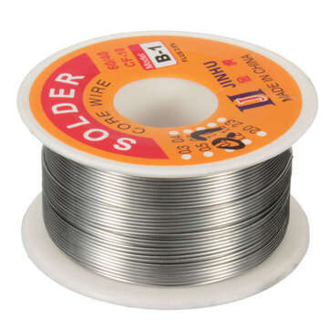 100g 0.7mm 60/40 Tin Lead Soldering Wire Reel Solder Rosin Core (PACKAGE: 5PCS)
