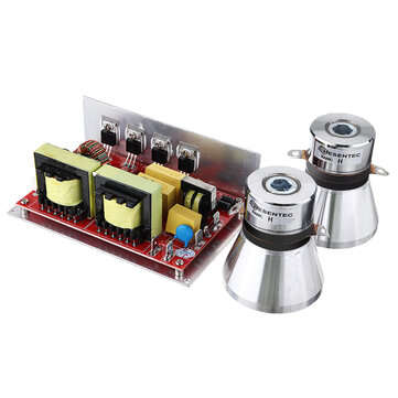 Ultrasonic Transducer Driver 132*85*45mm 28K/40K 100W/50W PCB Generator with Transducer... (TYPE: 1)