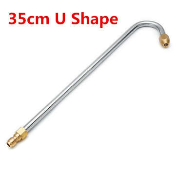 30 /90 Degree / U Shape Pressure Washer Angled Lance 17 or 35cm Extension Spray Wand L... (SIZE: #6)