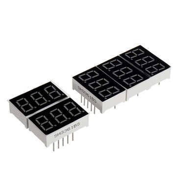 5Pcs 3361BS 0.36 inch LED Digital Tube Three-digit Common Anode Bright Red Light