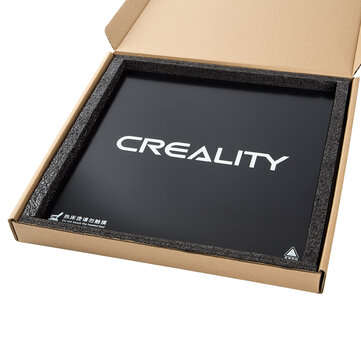 Creality 3D Ultrabase 310*320*4mm Carbon Silicon Glass Plate Platform Heated Bed Build Surface for