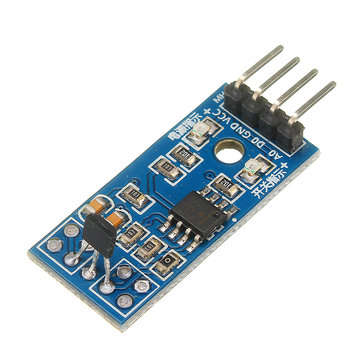 LM393 DC 5V/3.3V Hall Sensing Probe Hall Switch Sensor Module Motor Speed Test Magnetic Detect Car G