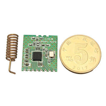 CC1101-868MHz 2-3.6V RF Low Power UHF Wireless Transceiver Module 1.2K To 500kps 64 Bytes SPI Interf