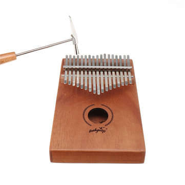 17 Keys Kalimbas African Solid Mahogany Wood Thumb Piano Finger Percussion Musical Gifts