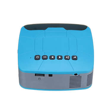 U20 Mini Portable Projector Support 1080P 500:1 Contrast Home Theater Projector