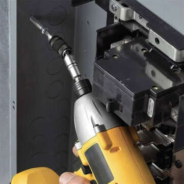 Drillpro Magnetic Screw Drill Tip Holder Angle Magnetic Pivoting Bit Tip Holder Magnetic Screwdriver