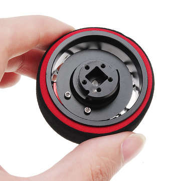 Black Color 6061 Aluminum Alloy Remote Control Handwheel for SANWA MT4/MT4S/MT44/M11X/M11/MX-V