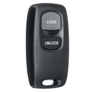 2 Buttons Remote Key Shell Case with CR2025 Battery For Mazda 3/5/6 Car