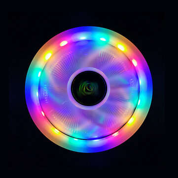 12V 12CM RGB PC Fan Silent Cooling Heat Sink For Computer Case CPU Cooler 3 Pin