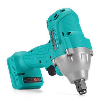 Brushless Cordless Electric Impact Wrench Hand Drill Installation Power Tool For 21V Lithium Battery