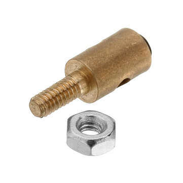 50PCS 1.3mm Adjustable Pushrod Connectors Linkage Stoppers For RC Airplane