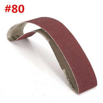 50x686mm 40 60 80 120 Grit Sanding Belts Sander Abrasive Tool (SIZE: #80)