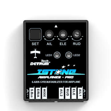 Dynam Detrum IstonePro 6-AXIS Gyro Flight Controller Stabilizer With ABS System for RC Airplane V Wi