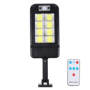 1200W LED Solar Wall Light Motion Sensor Turn On Remote Control Garden Lamp Waterproof  Wall Street