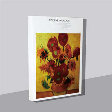 16K Thick Sketch Book Creative Painting Graffiti Drawing Sketching Book Art Co... (STYLE: SUNFLOWER)