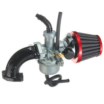 110cc 125cc Pit Dirt Bike Carburetor Air Filter Intake Pipe SSR For Honda Lifan CRF50