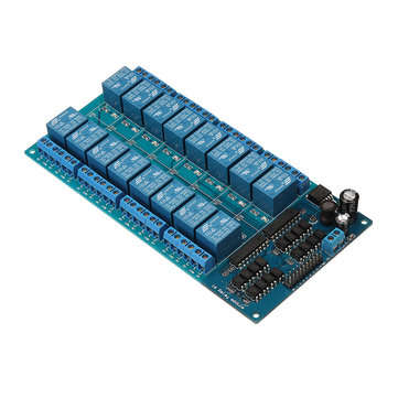 BESTEP 16 Channel 24V Relay Module LM2596 With Optocoupler Protection Low Level Trigger For Auduino