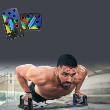 KALOAD 13-in-1 Electronic Counting Push-up Stands Support Board  Protable Multifunction Abdominal Mu