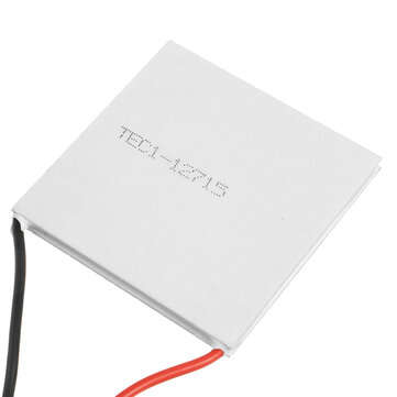 TEC1-12715 12V Heatsink Cooling Peltier TEC Semiconductor Thermoelectric Cooler 50mm*50mm*3.3mm