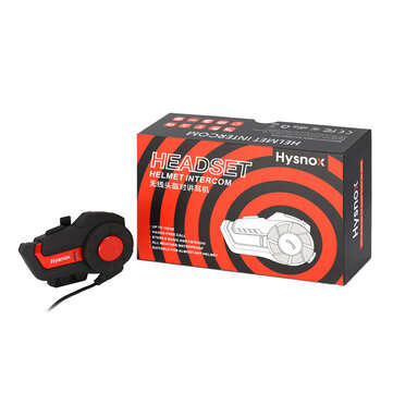Hysnox 1000M CVC Noise Cancelling Helmet Intercom Wireless bluetooth 3 Riders Motorcycle Headset Wat