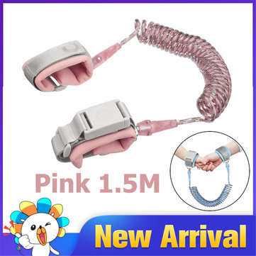 Reflective Rope + Rotating Head + Induction Lock 1.5m/2m/2.5m Anti-Lost Belt Anti Lost ... (TYPE: 1)