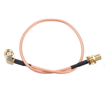 100CM SMA cable SMA Male Right Angle to SMA Female RF Coax Pigtail Cable Wire RG316 Connector Adapte