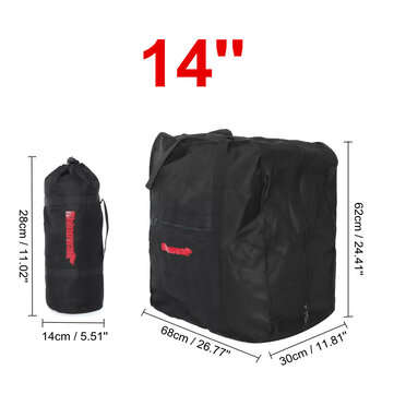 14/16/20inch Folding Bike Bicycle Carrier Bag Carry Transport Travel Pouch Case  (NO.: 14#)