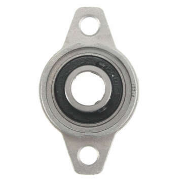 2pcs KFL001 Zinc Alloy Pillow Block Flange Ball Bearing 12mm Bore Diameter KFL Bearing
