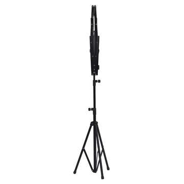 Foldable Aluminum Alloy Guitar Stand Holder Music Sheet Tripod Stand Height Adjustable with Carry Ba