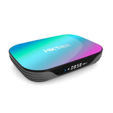 HK1 Box Amlogic S905X3 4GB RAM 64GB ROM 5G WIFI bluetooth 4.0 1000M LAN Android 9.0... (ADAPTOR: EU)