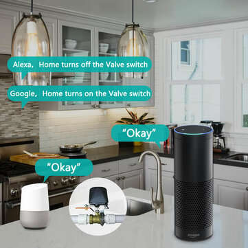 EWelink Smart WiFi Switch Water Valve Controller Home Automation System Gas Water Control Valve Work