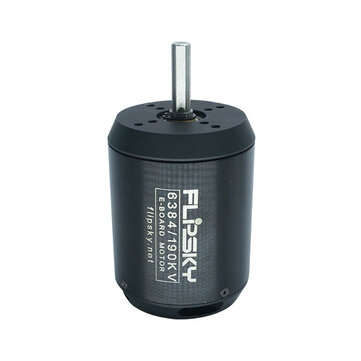 Flipsky 6384 190KV 4000W BLDC Belt DC Motor Shaft 8/10mm for Electric Skateboard Mod... (SIZE: 10MM)