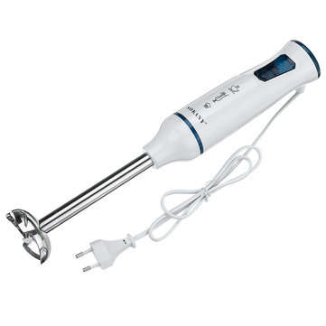 500W Hand Blender Stainless Steel 4 Blades Electric Fruit Mixer Smoothie Maker